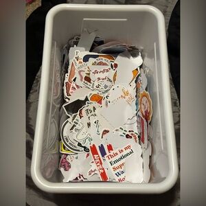 Assorted Sticker Collection (hundreds)